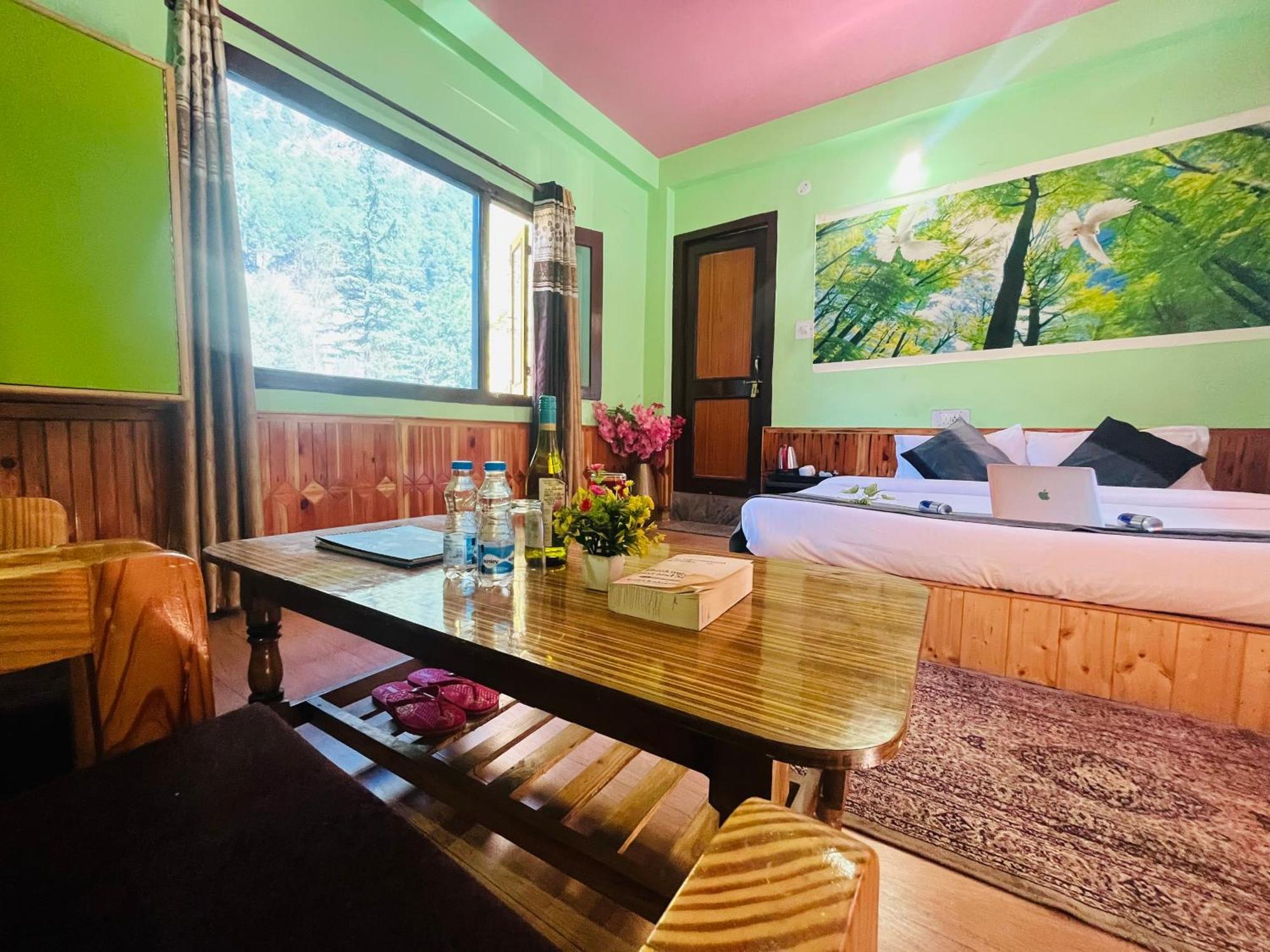 Hotel Dream Valley Kasol #Near Mall Road #River View #Parking #Gaming Zone #Open Terrace #Restaurant Eksteriør bilde