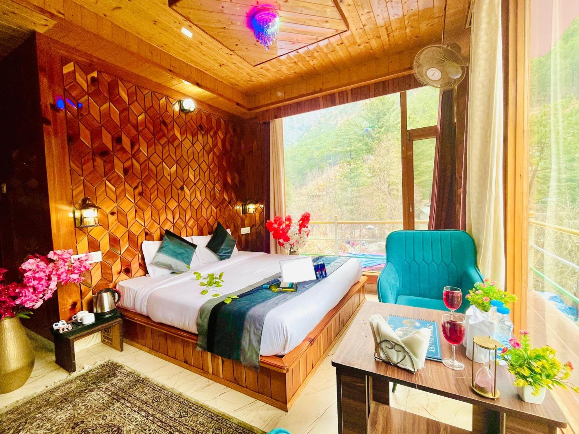 Hotel Dream Valley Kasol #Near Mall Road #River View #Parking #Gaming Zone #Open Terrace #Restaurant Eksteriør bilde